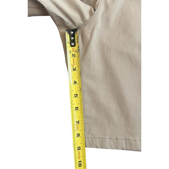 Amazon Essentials Classic-Fit Chino Short Khaki Cotton Stretch 9" Inseam 34W - Picture 11 of 11